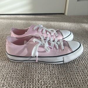 Pink Low Top Converse